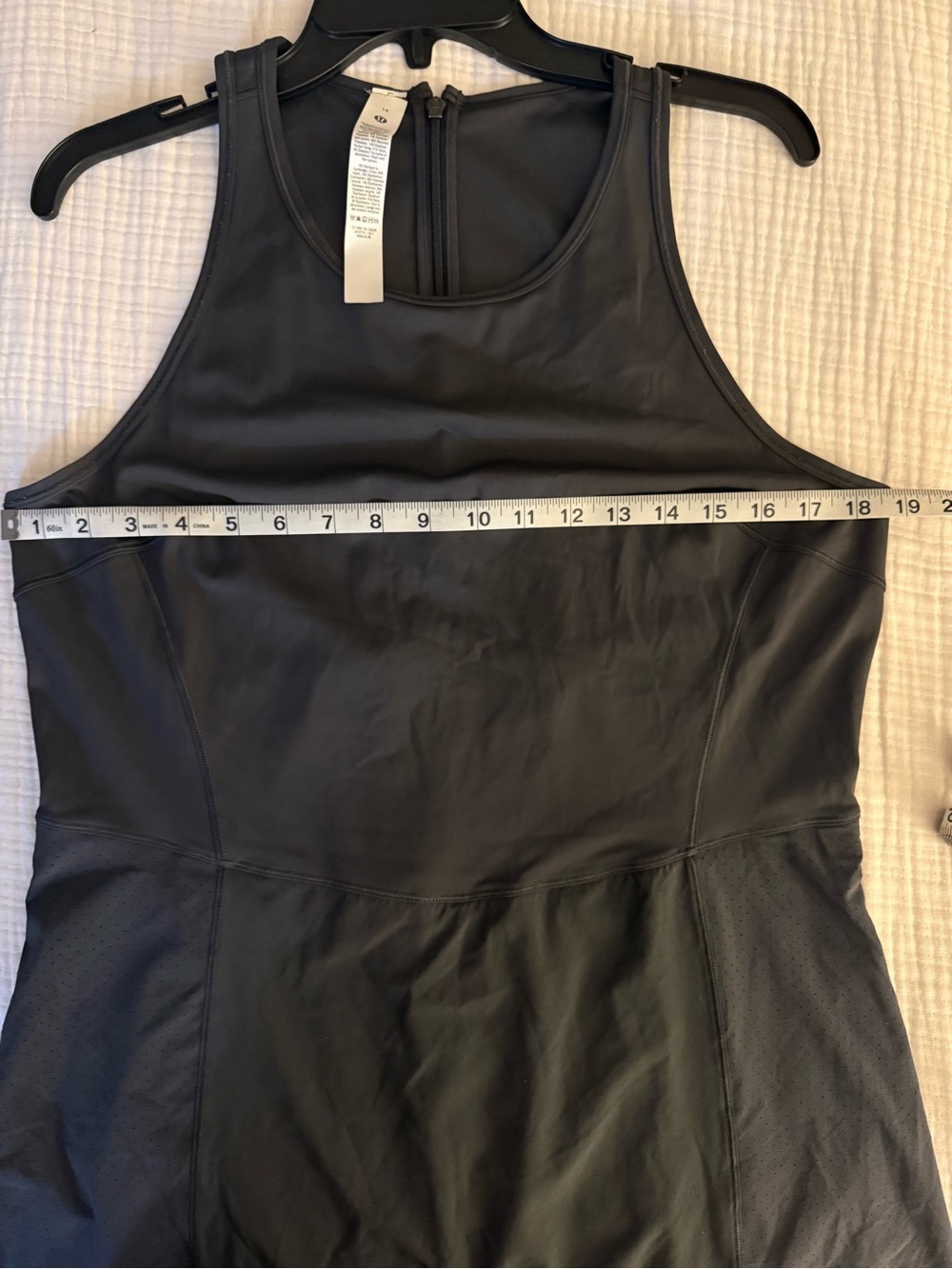 lululemon athletica Black Women's Dress/Skort Sz 14 athleisure pickleball sports - Picture 14 of 14